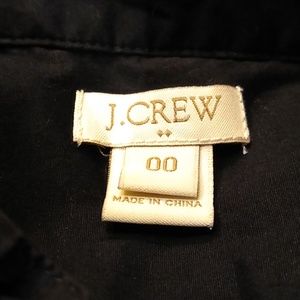 J.Crew Black Button Down